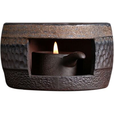 Exogio Japanese Coarse Pottery Handmade Teapot Warmer Ceramic Retro Tea Heater Candle S Exogio Japanese Coarse Pottery Handmade Teapot Warmer Ceramic Retro Tea Heater Candle S