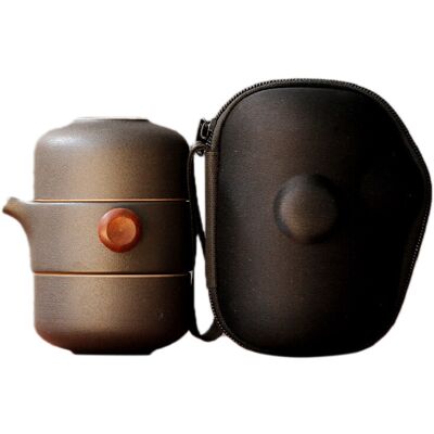 Saudism Japanese-Style Ceramic Teapot Lid Bowl Teacup Handmade Portable Travel Office Te Saudism Japanese-Style Ceramic Teapot Lid Bowl Teacup Handmade Portable Travel Office Te