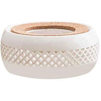 Saudism Ceramic Teapot Warmer, Warmer with Cork Cushion, Perfect for Glass Teapots and Saudism Ceramic Teapot Warmer, Warmer with Cork Cushion, Perfect for Glass Teapots and