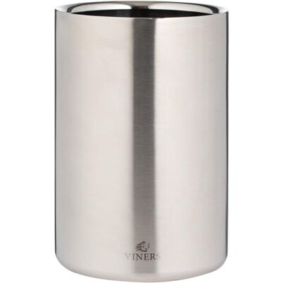 Viners Barware Silver 1.3 Litre Double Wall Wine Cooler Viners Barware Silver 1.3 Litre Double Wall Wine Cooler