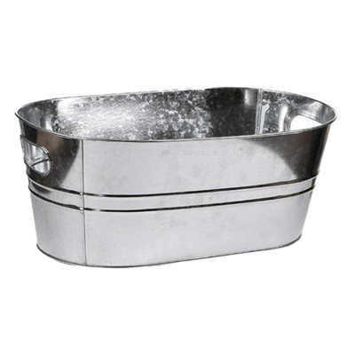 merkkitön Ice Buckets, Galvanized Tub - Drink Buckets for Parties, Beverage Tub merkkitön Ice Buckets, Galvanized Tub - Drink Buckets for Parties, Beverage Tub