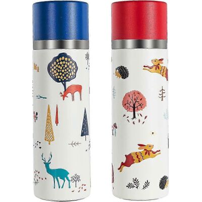 Unbranded 350ml Stainless Steel Water Bottle, Travel Bottle for Hot Drinks, Coffee Bottle Unbranded 350ml Stainless Steel Water Bottle, Travel Bottle for Hot Drinks, Coffee Bottle