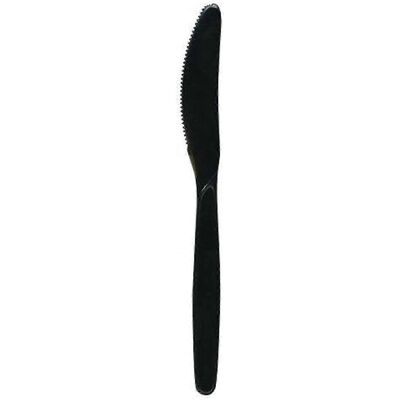 Unbranded 200-Piece Premium Black Plastic Cutlery Set 100 Forks and 100 Knives Sturdy, Unbranded 200-Piece Premium Black Plastic Cutlery Set 100 Forks and 100 Knives Sturdy,