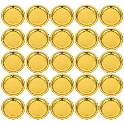 Unbranded Pack of 30 multifunctional disposable dessert plates Unbranded Pack of 30 multifunctional disposable dessert plates
