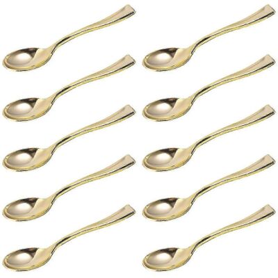Unbranded 80 Pcs Mini Disposable Plastic Cake Spoons Dessert Spoons Ice Cream Spoons for H Unbranded 80 Pcs Mini Disposable Plastic Cake Spoons Dessert Spoons Ice Cream Spoons for H