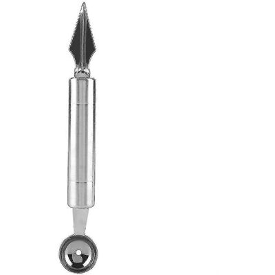 Unbranded Stainless Steel Fruit Carving Tool, Single Head Melon Scoop, Precision Fruit Cut Unbranded Stainless Steel Fruit Carving Tool, Single Head Melon Scoop, Precision Fruit Cut