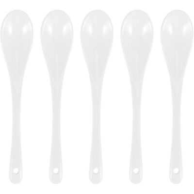 Unbranded Set of 5 ceramic teaspoons for jam and honey Unbranded Set of 5 ceramic teaspoons for jam and honey
