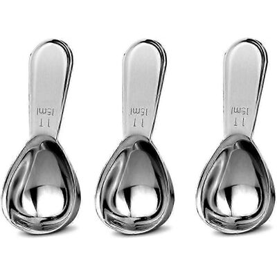 Unbranded Stainless Steel Short Handle Coffee Spoon Set for Coffee, Loose Leaf Tea, Sugar Unbranded Stainless Steel Short Handle Coffee Spoon Set for Coffee, Loose Leaf Tea, Sugar
