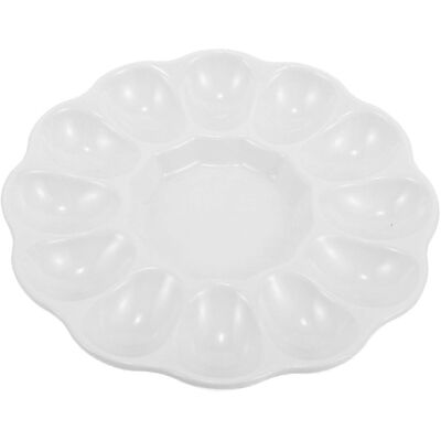 Unbranded Ceramic egg tray, deviled egg tray, egg serving tray Unbranded Ceramic egg tray, deviled egg tray, egg serving tray