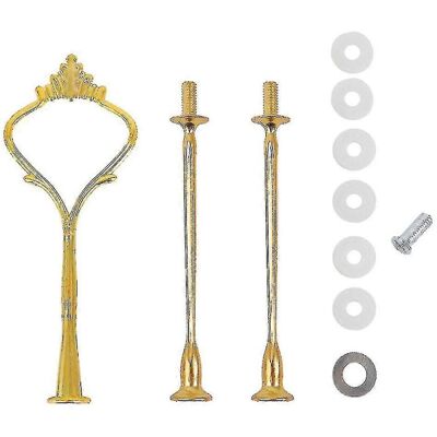 Unbranded (Gold) 10 Pcs Cake Stand Accessories Kit, 3 Tier Cake Stand Tiered Tray Unbranded (Gold) 10 Pcs Cake Stand Accessories Kit, 3 Tier Cake Stand Tiered Tray