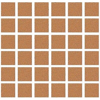 Unbranded Set of 28 cork coasters, wooden pads, wooden backing sheets, square cork strips, Unbranded Set of 28 cork coasters, wooden pads, wooden backing sheets, square cork strips,