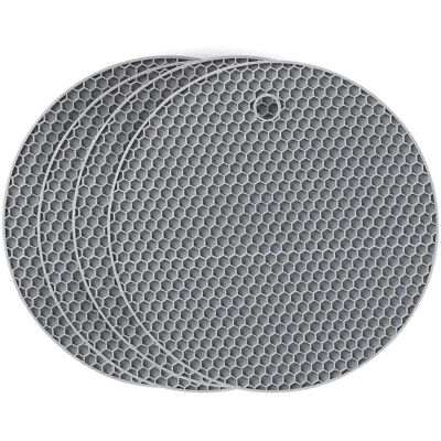 Unbranded Silicone Coasters, 4 Pieces, Non-Slip, Heat Resistant, 250C, Multi-Function Spoo Unbranded Silicone Coasters, 4 Pieces, Non-Slip, Heat Resistant, 250C, Multi-Function Spoo