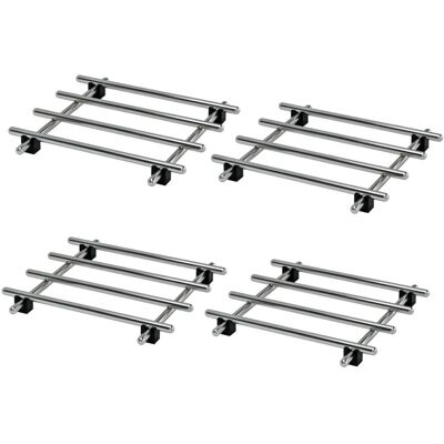 Unbranded 4Pcs Stainless Steel Trivet Countertop Cooling Unbranded 4Pcs Stainless Steel Trivet Countertop Cooling