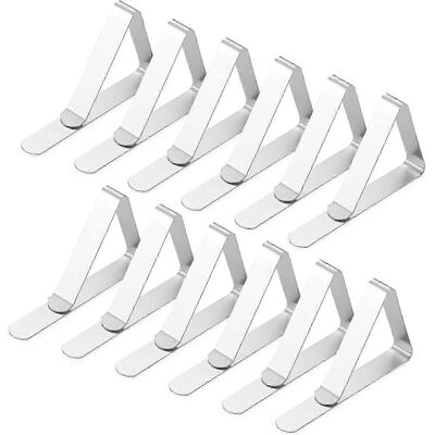 Unbranded 12 Pack Tablecloth Clips, Picnic Table Clips, Table Cloth Clips for Picnic Table Unbranded 12 Pack Tablecloth Clips, Picnic Table Clips, Table Cloth Clips for Picnic Table