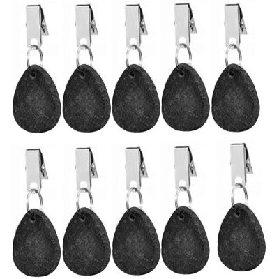 Unbranded (4 pieces - black) Tablecloth weights, 4 pieces with clips, tablecloth weights, Unbranded (4 pieces - black) Tablecloth weights, 4 pieces with clips, tablecloth weights,