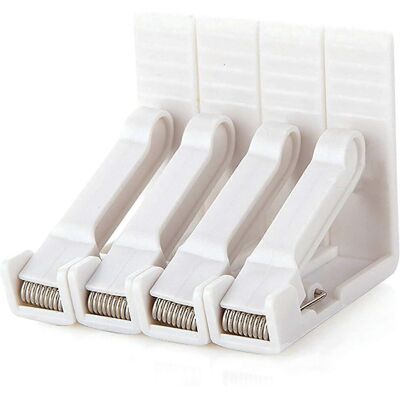 Unbranded Pack of 4 plastic tablecloth clips, adjustable high clamp, desk support thicknes Unbranded Pack of 4 plastic tablecloth clips, adjustable high clamp, desk support thicknes