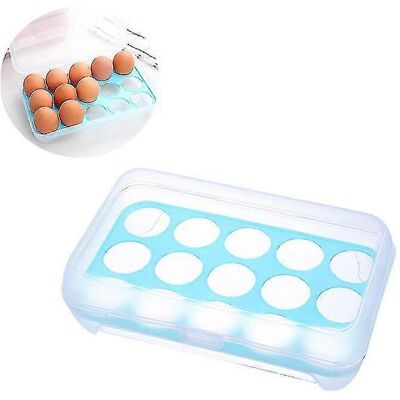 Unbranded Plastic Egg Box for Refrigerator, Egg Storage Box, Egg Holder for Unbreakable an Unbranded Plastic Egg Box for Refrigerator, Egg Storage Box, Egg Holder for Unbreakable an