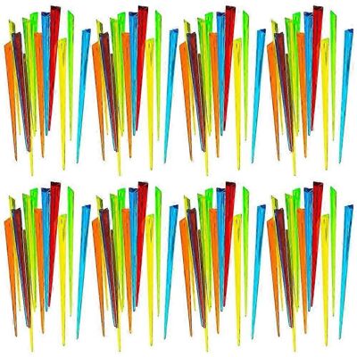 Unbranded Pack of 500 mini plastic fruit forks for cakes, tastings, appetizers, small dess Unbranded Pack of 500 mini plastic fruit forks for cakes, tastings, appetizers, small dess