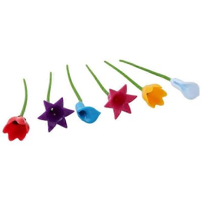 Unbranded 18 Pcs Silicone Wine Glass Markers, Floral Pattern Wine Glass Tags, Party Suppli Unbranded 18 Pcs Silicone Wine Glass Markers, Floral Pattern Wine Glass Tags, Party Suppli