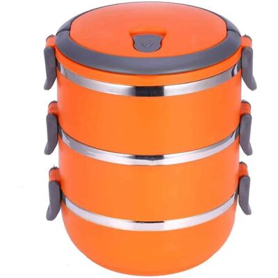 Unbranded Thermal Lunch Box For Hot Food Stainless Steel Insulated Portable Meal Warmer Lo Unbranded Thermal Lunch Box For Hot Food Stainless Steel Insulated Portable Meal Warmer Lo