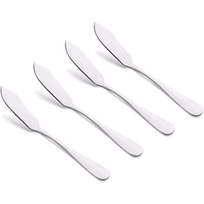 Unbranded Luxury Stainless Steel Butter Knives, Ideal For Formal Events, Cheese Spreaders Unbranded Luxury Stainless Steel Butter Knives, Ideal For Formal Events, Cheese Spreaders