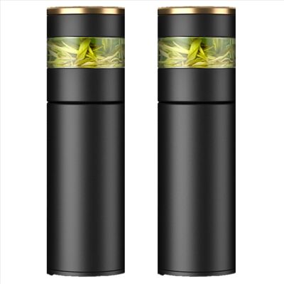 Unbranded 2X Tea Infuser Vacuum Flask Temperature LED Display 450Ml Insulated Cup Stainles Unbranded 2X Tea Infuser Vacuum Flask Temperature LED Display 450Ml Insulated Cup Stainles