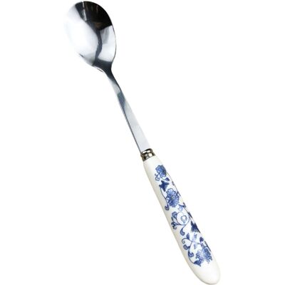 Unbranded Blue Italian Design Teaspoons, Stainless Steel with Ceramic Handles for Home Use Unbranded Blue Italian Design Teaspoons, Stainless Steel with Ceramic Handles for Home Use