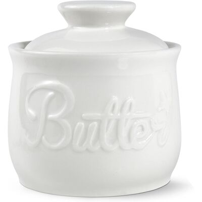 Unbranded Butter Crock with Improved Lid Porcelain French Butter Dish Keeper Butter Dish K Unbranded Butter Crock with Improved Lid Porcelain French Butter Dish Keeper Butter Dish K