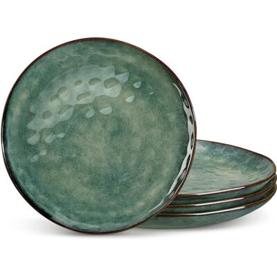 vancasso Dinner Plates Set, 10.5 Inch Scratch-Resistant Ceramic Plate, Microwave vancasso Dinner Plates Set, 10.5 Inch Scratch-Resistant Ceramic Plate, Microwave