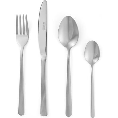 Russell Hobbs RH00023 24 Piece Cutlery Set ? Vienna Stainless Steel Flatware Ser Russell Hobbs RH00023 24 Piece Cutlery Set ? Vienna Stainless Steel Flatware Ser