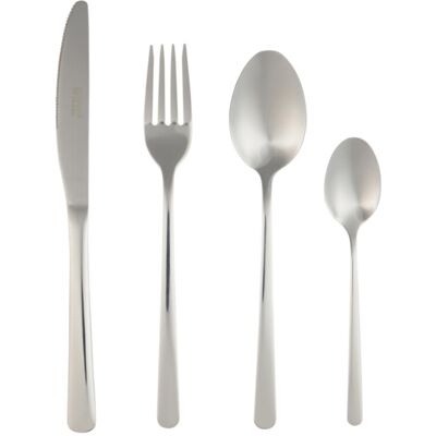 Russell Hobbs Vienna 48 Piece Cutlery Set - Stainless Steel Silverware, Service Russell Hobbs Vienna 48 Piece Cutlery Set - Stainless Steel Silverware, Service