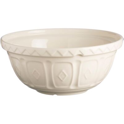 Mason Cash Colour Mix Cream Mixing Bowl 2.7 Litre Capacity 26cm Earthenware Mason Cash Colour Mix Cream Mixing Bowl 2.7 Litre Capacity 26cm Earthenware