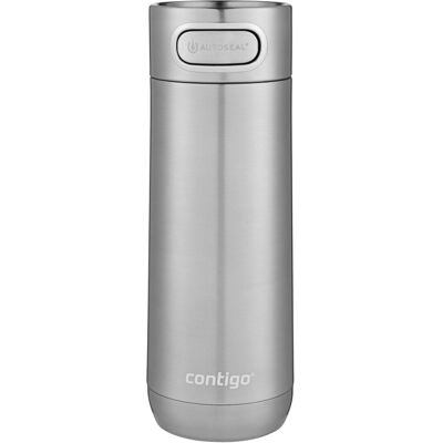 Contigo Luxe Autoseal Travel Mug, Stainless Steel Thermal Mug, Vacuum Flask, Lea Contigo Luxe Autoseal Travel Mug, Stainless Steel Thermal Mug, Vacuum Flask, Lea