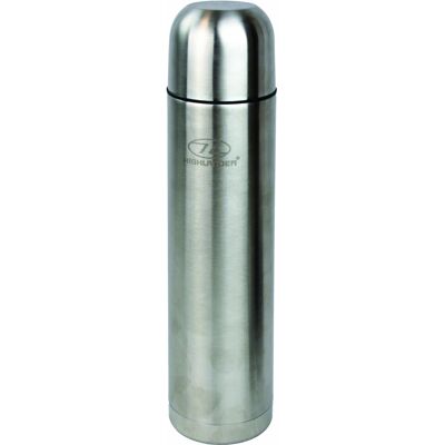 Highlander Tufflask 1 Litre Flask - Silver Highlander Tufflask 1 Litre Flask - Silver
