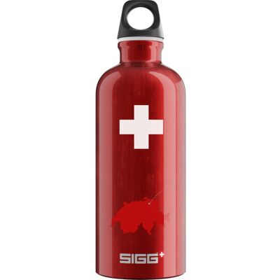 Sigg - Aluminium Water Bottle - Traveller Swiss Country - Climate Neutral Certif Sigg - Aluminium Water Bottle - Traveller Swiss Country - Climate Neutral Certif