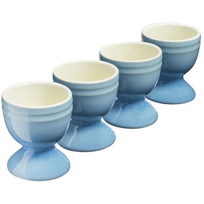 Cooks Professional 4 Piece Egg Cup Set Blue Cooks Professional 4 Piece Egg Cup Set Blue