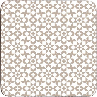 Premier Housewares Casablanca Coasters Natural Set of 4 Premier Housewares Casablanca Coasters Natural Set of 4