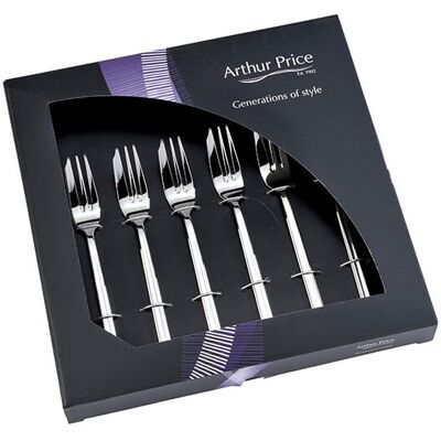 Arthur Price Classic Horizon Box of 6 Pastry Forks Arthur Price Classic Horizon Box of 6 Pastry Forks