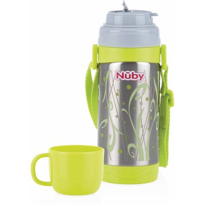 Nuby ID20278 - Stainless Steel Thermal Flask, 360 ml Nuby ID20278 - Stainless Steel Thermal Flask, 360 ml