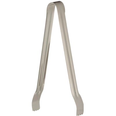 Viners Barware Brushed Silver Stainless Steel Ice Tongs Viners Barware Brushed Silver Stainless Steel Ice Tongs