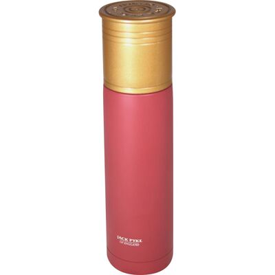 JACK PYKE Stainless Steel Cartridge Flask Red 500 Millilitres JACK PYKE Stainless Steel Cartridge Flask Red 500 Millilitres