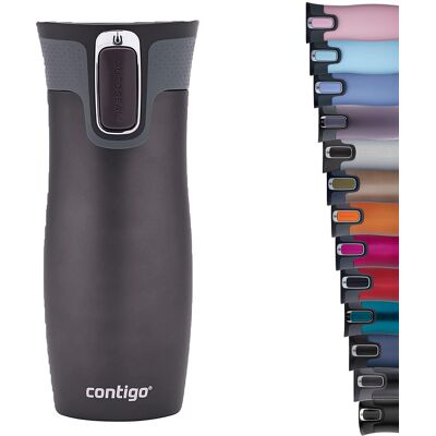 Contigo West Loop Autoseal Travel Mug, Stainless Steel Thermal Mug, Vacuum Flask Contigo West Loop Autoseal Travel Mug, Stainless Steel Thermal Mug, Vacuum Flask