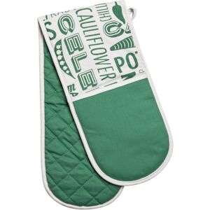 Premier Housewares Porter Double Oven Glove - Green Premier Housewares Porter Double Oven Glove - Green