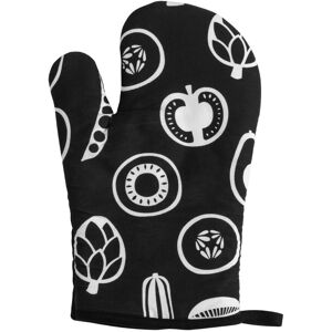 Premier Housewares Besa Single Oven Glove - Black Premier Housewares Besa Single Oven Glove - Black