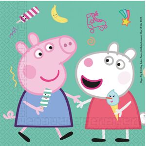 Peppa Pig Party Napkins 20pk Peppa Pig Party Napkins 20pk