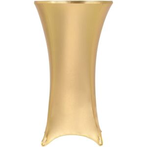 vidaXL 70cm Gold Stretch Table Cover - Event Protector vidaXL 70cm Gold Stretch Table Cover - Event Protector