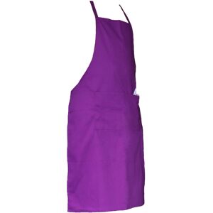 PH (Purple) Plain Full Apron Kitchen Cooking Chefs BBQ Apron PH (Purple) Plain Full Apron Kitchen Cooking Chefs BBQ Apron