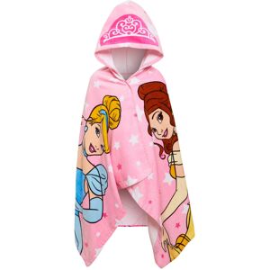 (One Size) Disney Princess Hooded Towel Girls Poncho Beachtowel Bath Towel Swimm (One Size) Disney Princess Hooded Towel Girls Poncho Beachtowel Bath Towel Swimm