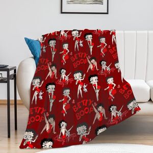 HYN Betty Boop Blanket for Sofa Flannel Throw Soft Blankets Gift for Mon Size 50''x4 HYN Betty Boop Blanket for Sofa Flannel Throw Soft Blankets Gift for Mon Size 50''x4