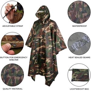 DENNY INT LTD Rain Poncho Bicycle Waterproof Raincoat Cover Cape Hooded Hiking Fishing DENNY INT LTD Rain Poncho Bicycle Waterproof Raincoat Cover Cape Hooded Hiking Fishing